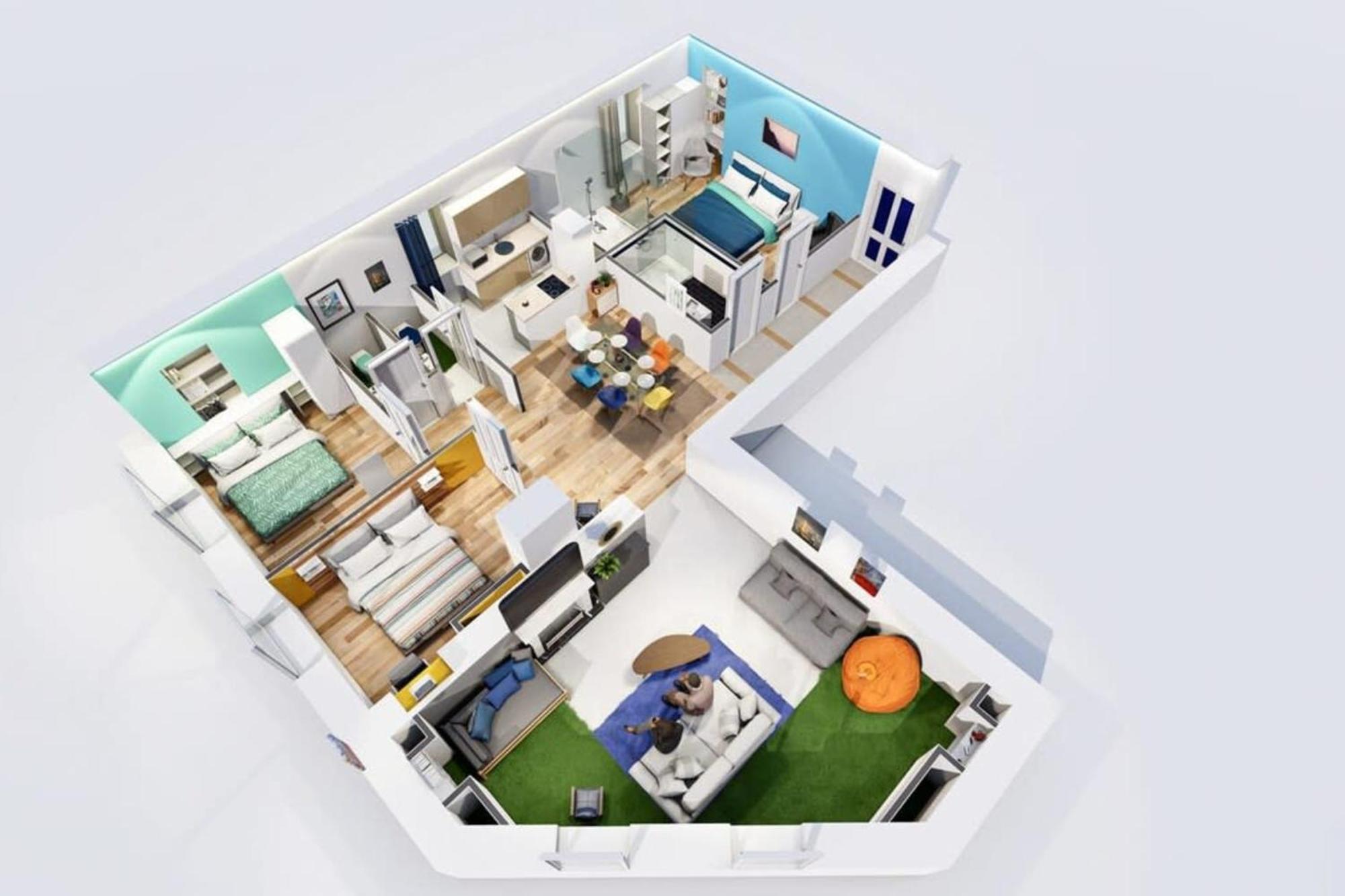 The Big Flat - Hypercentre - Car Park - Virtual Tour Nice Exterior foto
